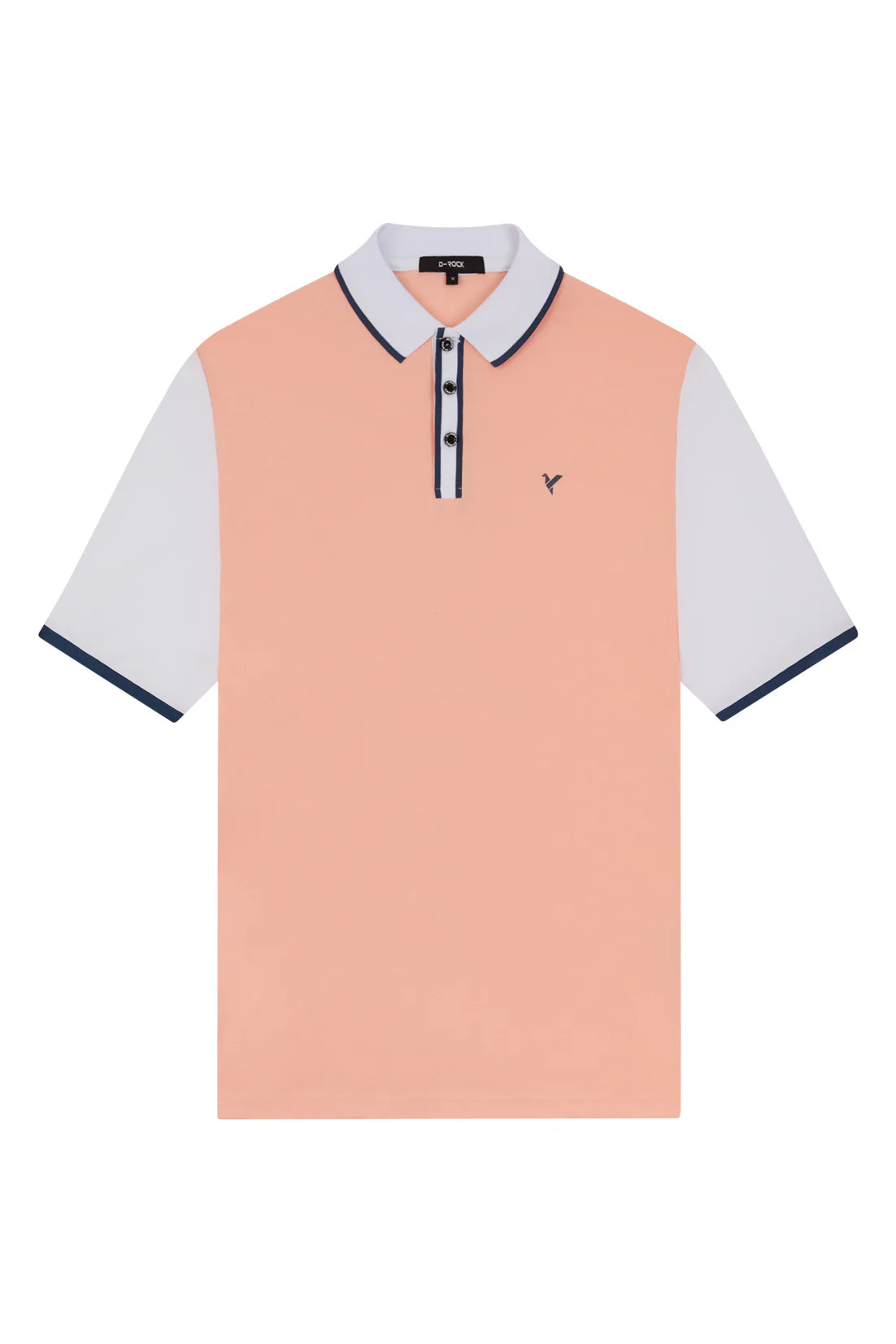 CONTRAST BLOCK WITH CONTRAST PIPING PEACH-NEDO