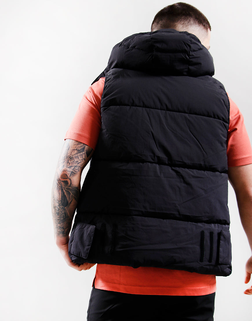 MARSHALL ARTIST MULTI POCKET GILET BLACK