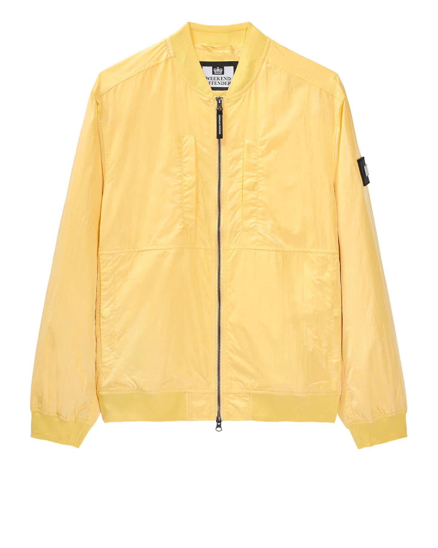 Weekend Offender Hulopoe Bomber Jacket Butter Yellow