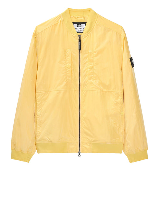 Weekend Offender Hulopoe Bomber Jacket Butter Yellow