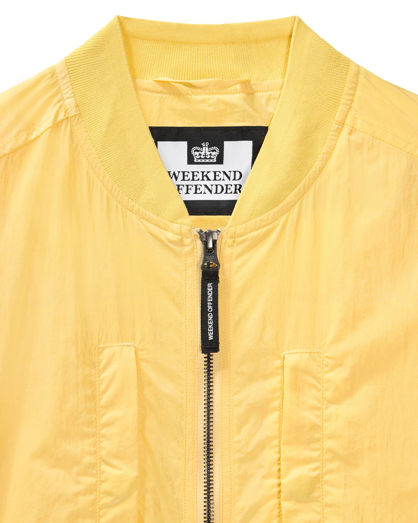 Weekend Offender Hulopoe Bomber Jacket Butter Yellow