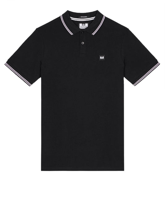 Farina Polo Shirt Black/Snap Dragon