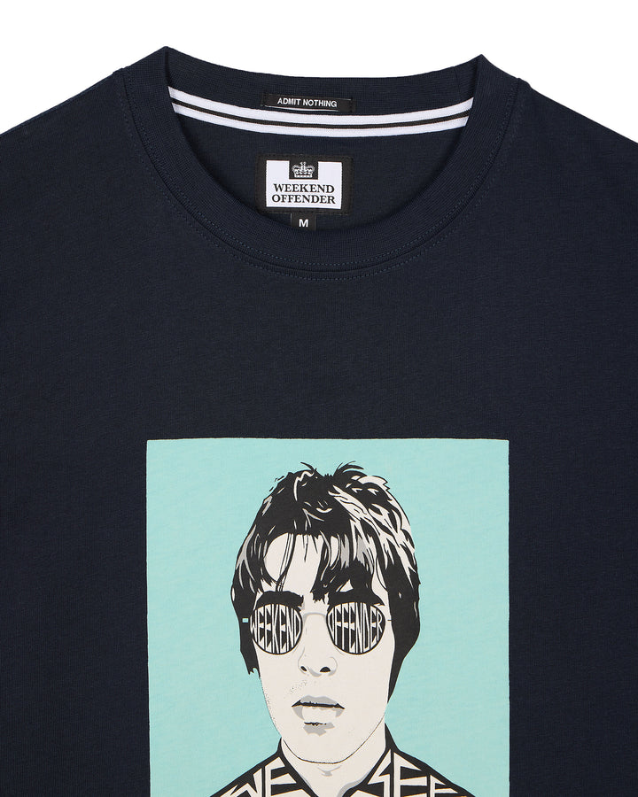 Weekend Offender Forever Graphic T-Shirt Navy