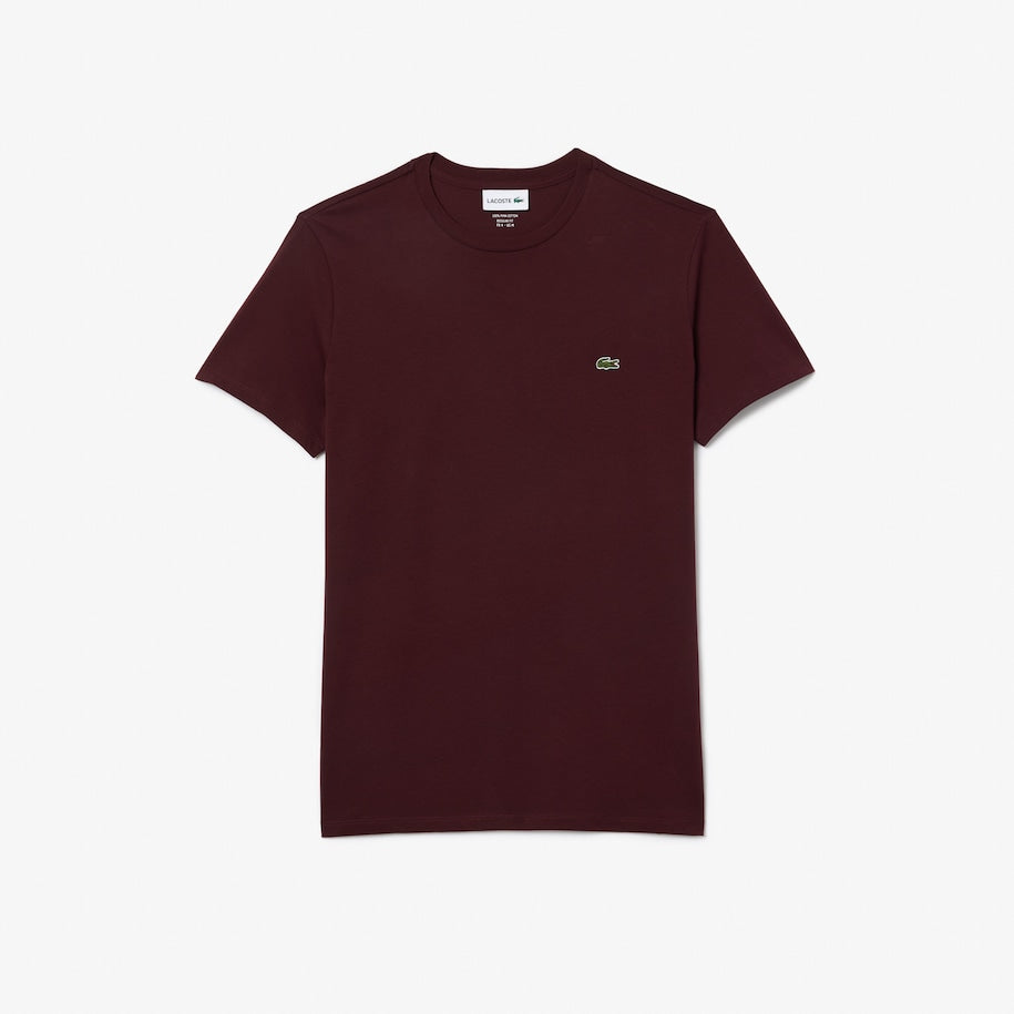 Monochrome Cotton Pima Jersey Crew Neck T-shirt