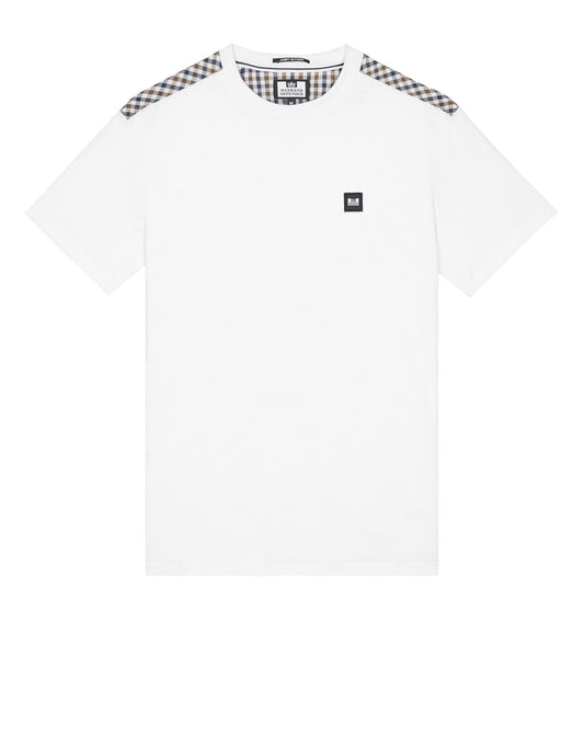 Diaz T-Shirt White/Mid House Check