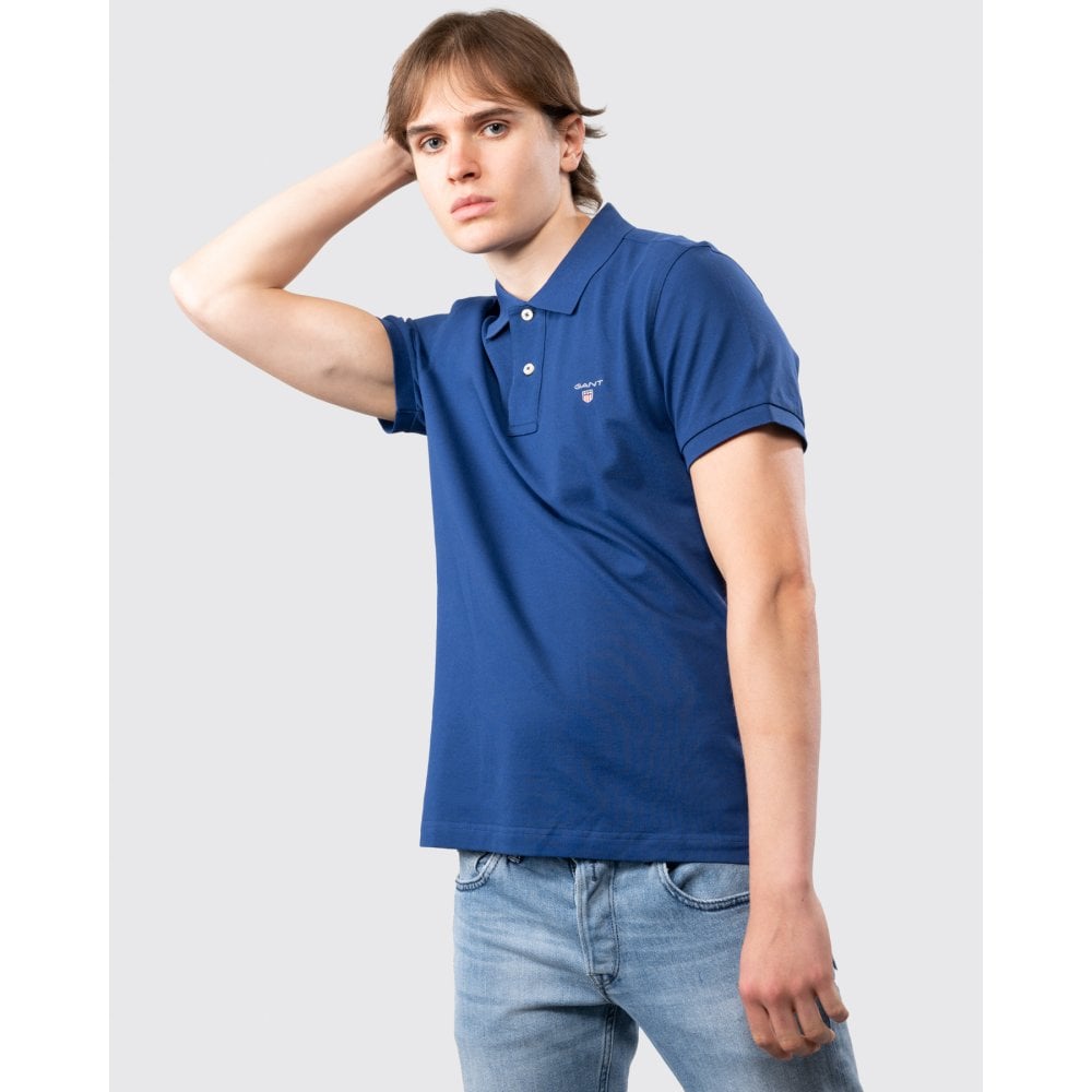 GANT ORIGINAL SS PIQUE MENS RUGGER