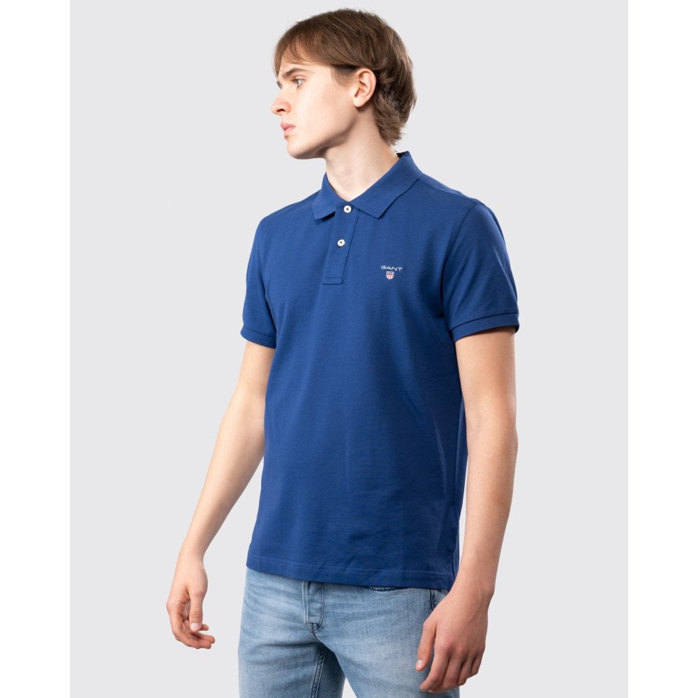 GANT ORIGINAL SS PIQUE MENS RUGGER