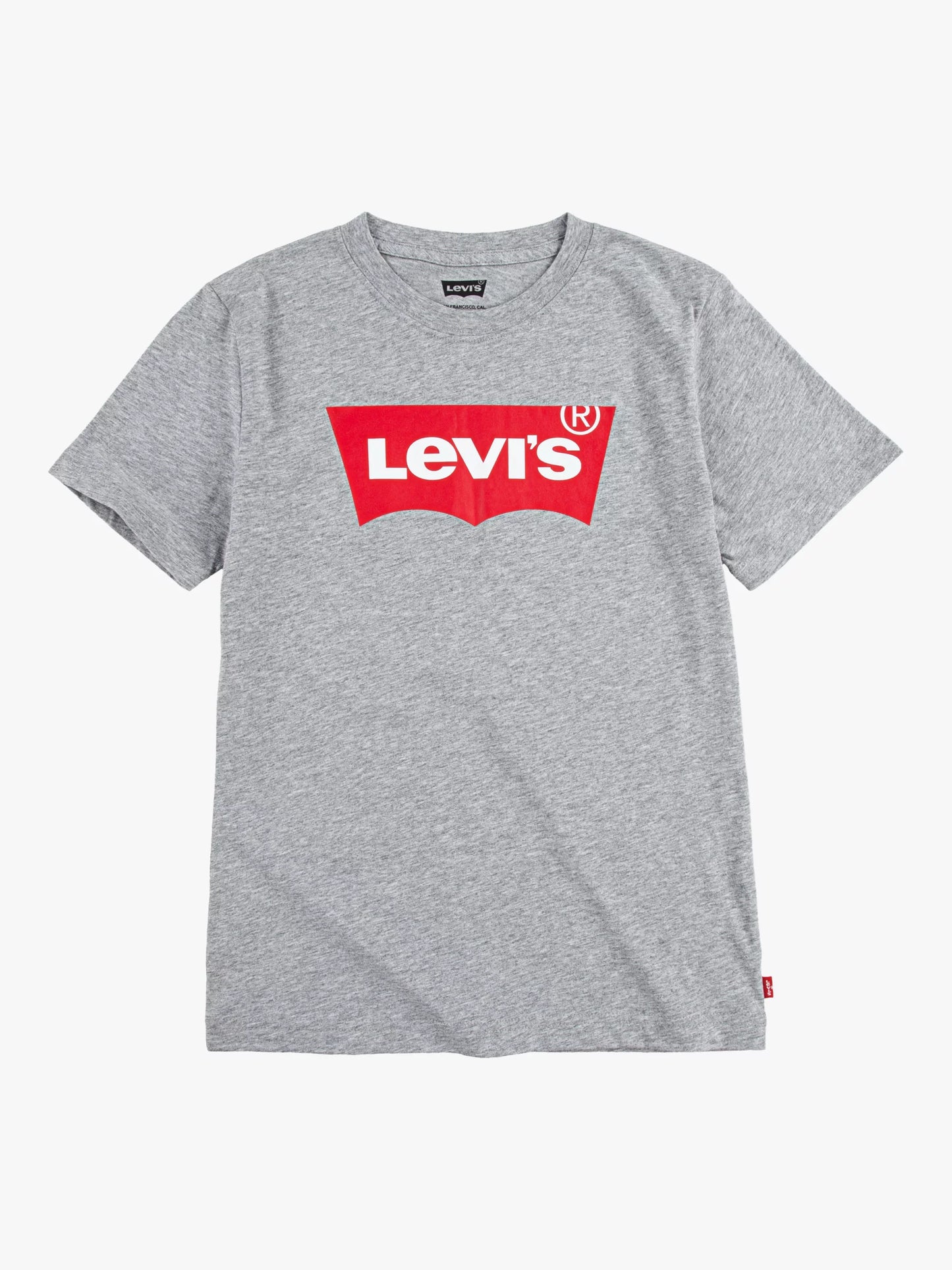 LEVIS BOYS CLASSIC BATWING GREY T-SHIRT