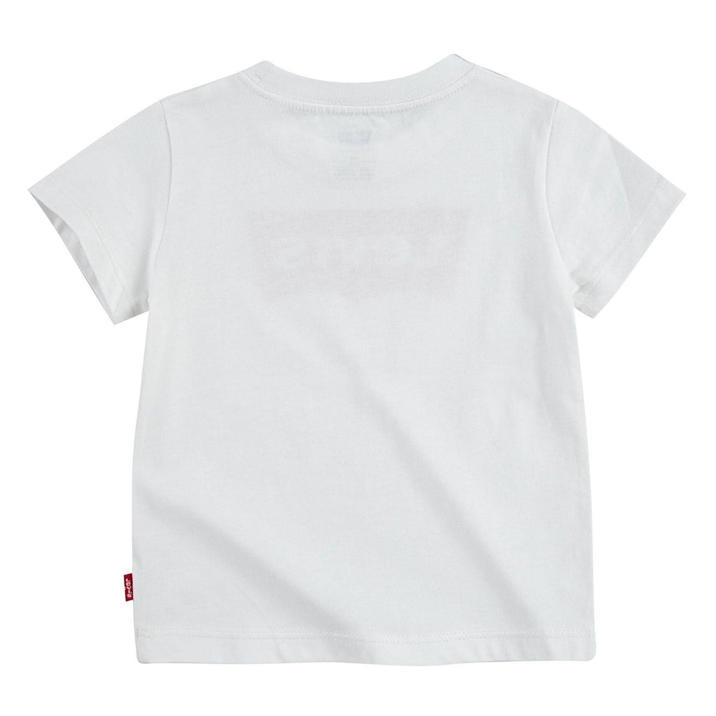 LEVIS BOYS CLASSIC BATWING WHITE T-SHIRT