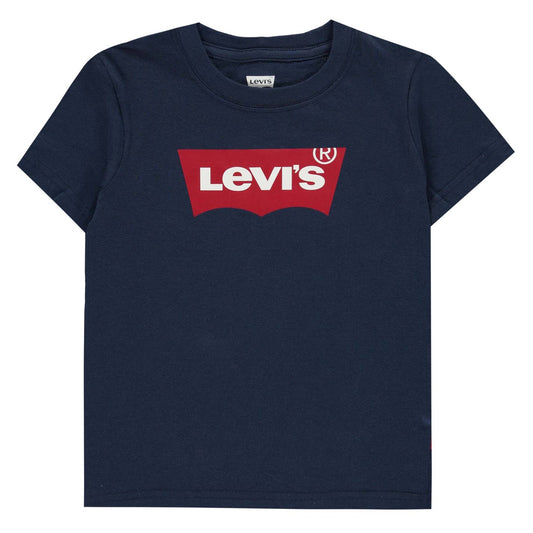 LEVIS BOYS CLASSIC BATWING NAVY T-SHIRT