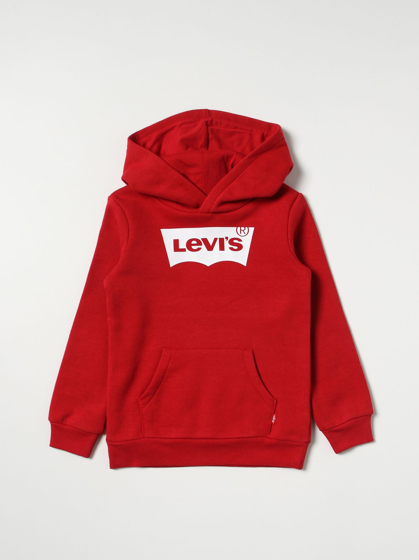 LEVI'S BOYS HOODIE RED