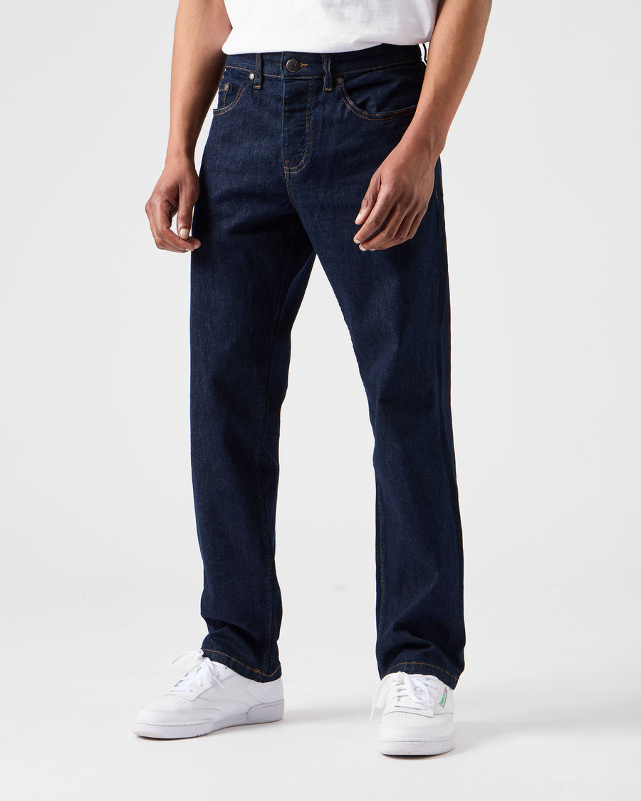 DENIM 444 EASY FIT DARK RINSED