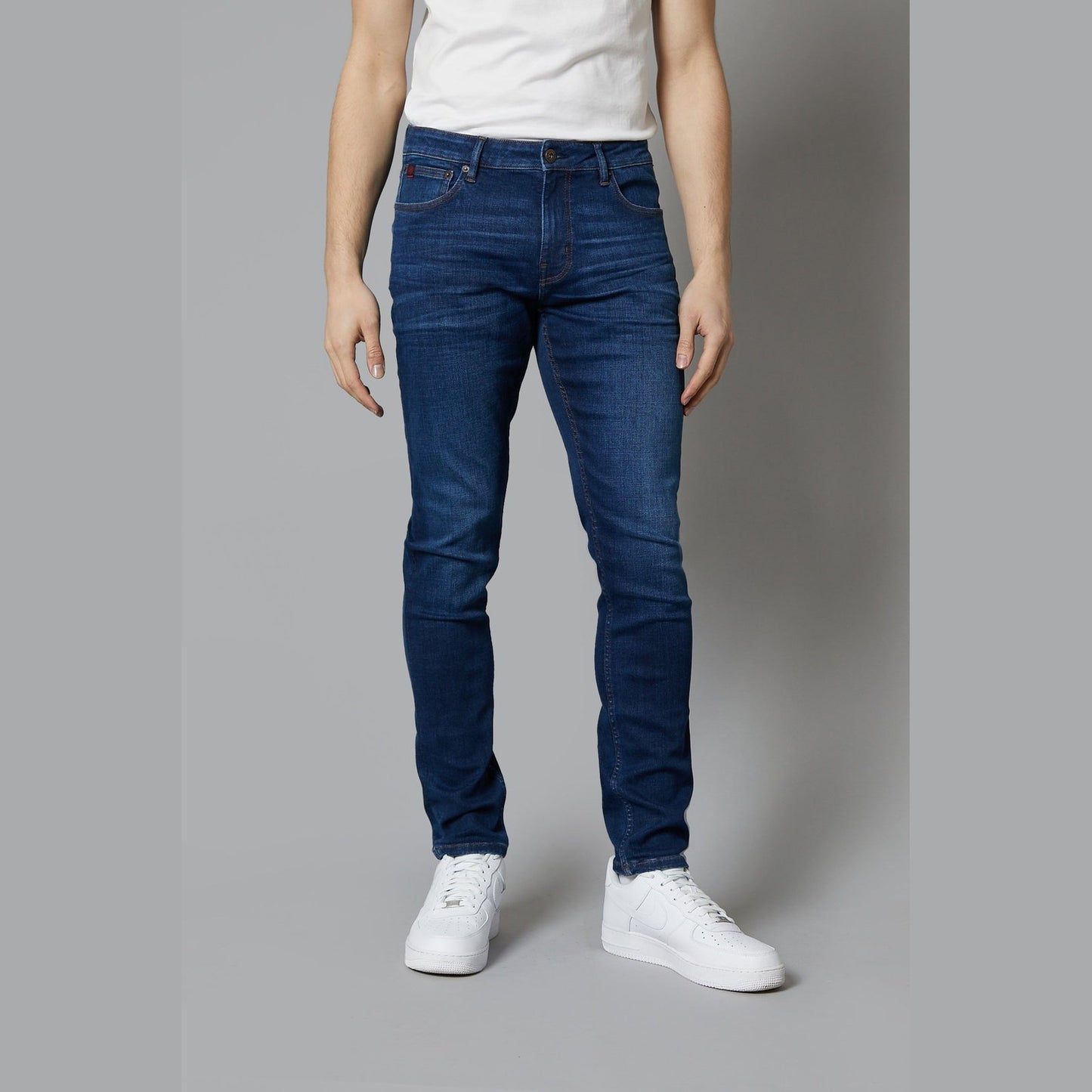 FLORIDA TAPERED FIT JEANS - DARK BLUE