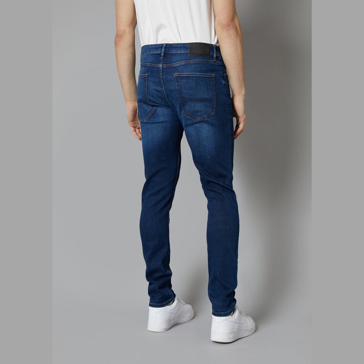 FLORIDA TAPERED FIT JEANS - DARK BLUE