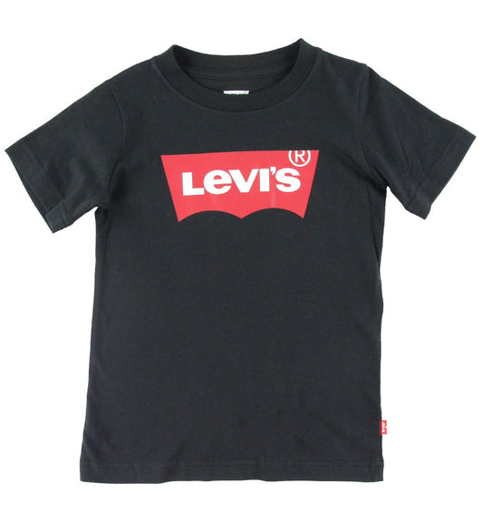 LEVIS BOYS CLASSIC BATWING BLACK T-SHIRT