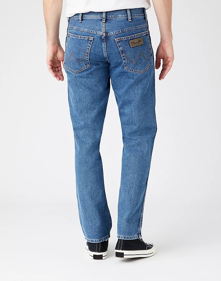 WRANGLER TEXAS NON STRETCH IN STONEWASH