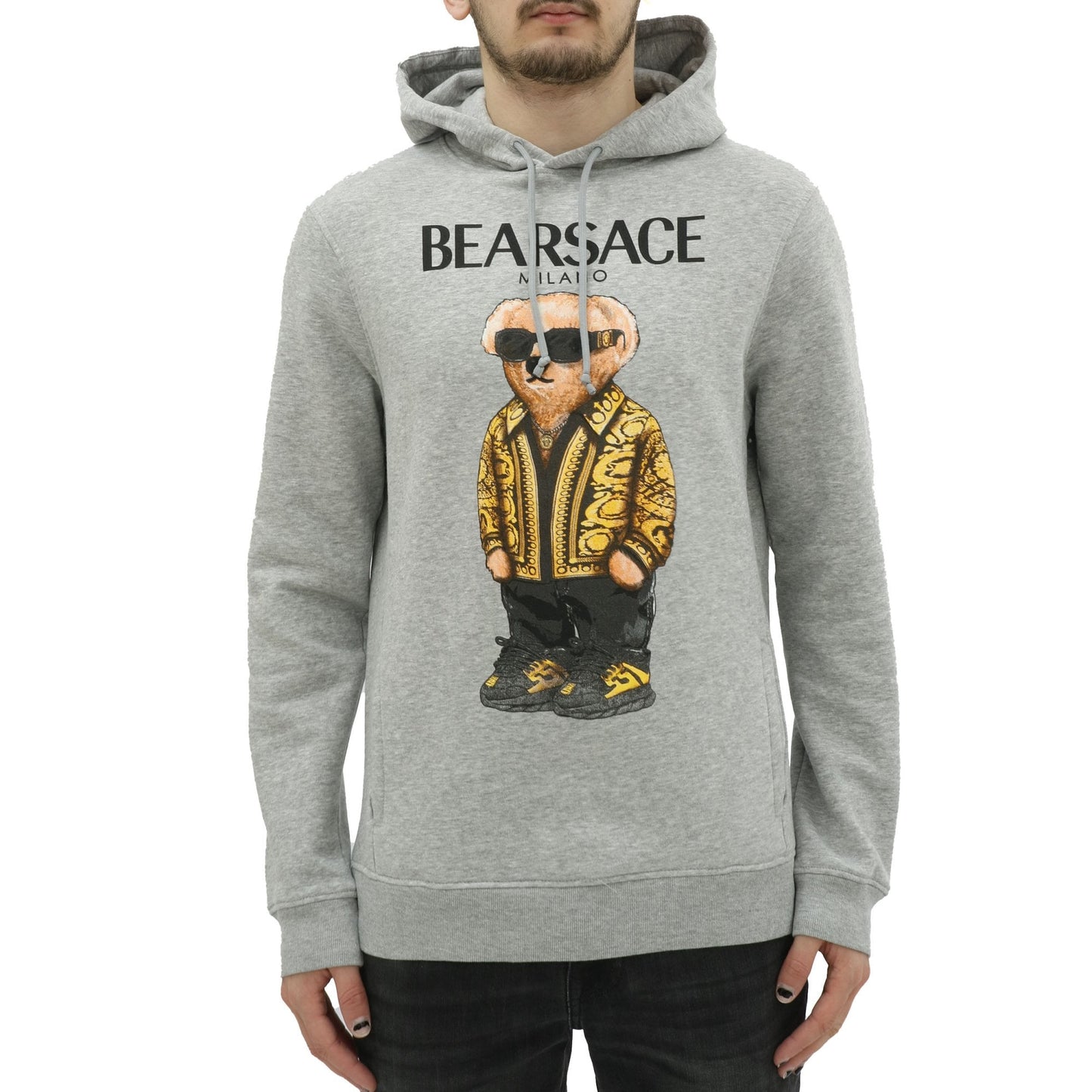 SNEAKY BEARSACE HOODY GREY